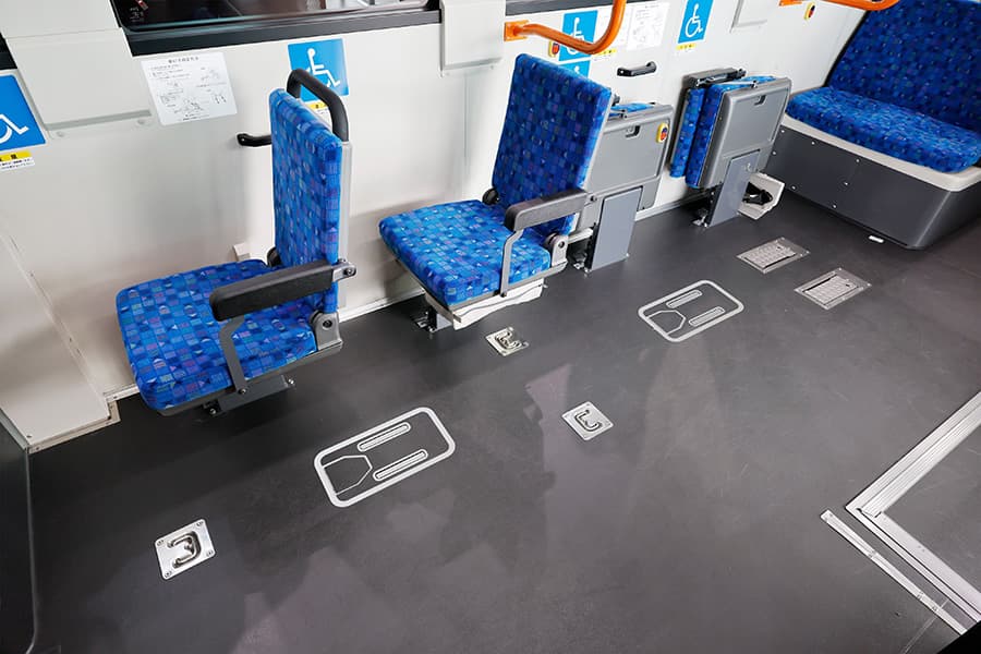 Area accessibile del Toyota Sora 2026