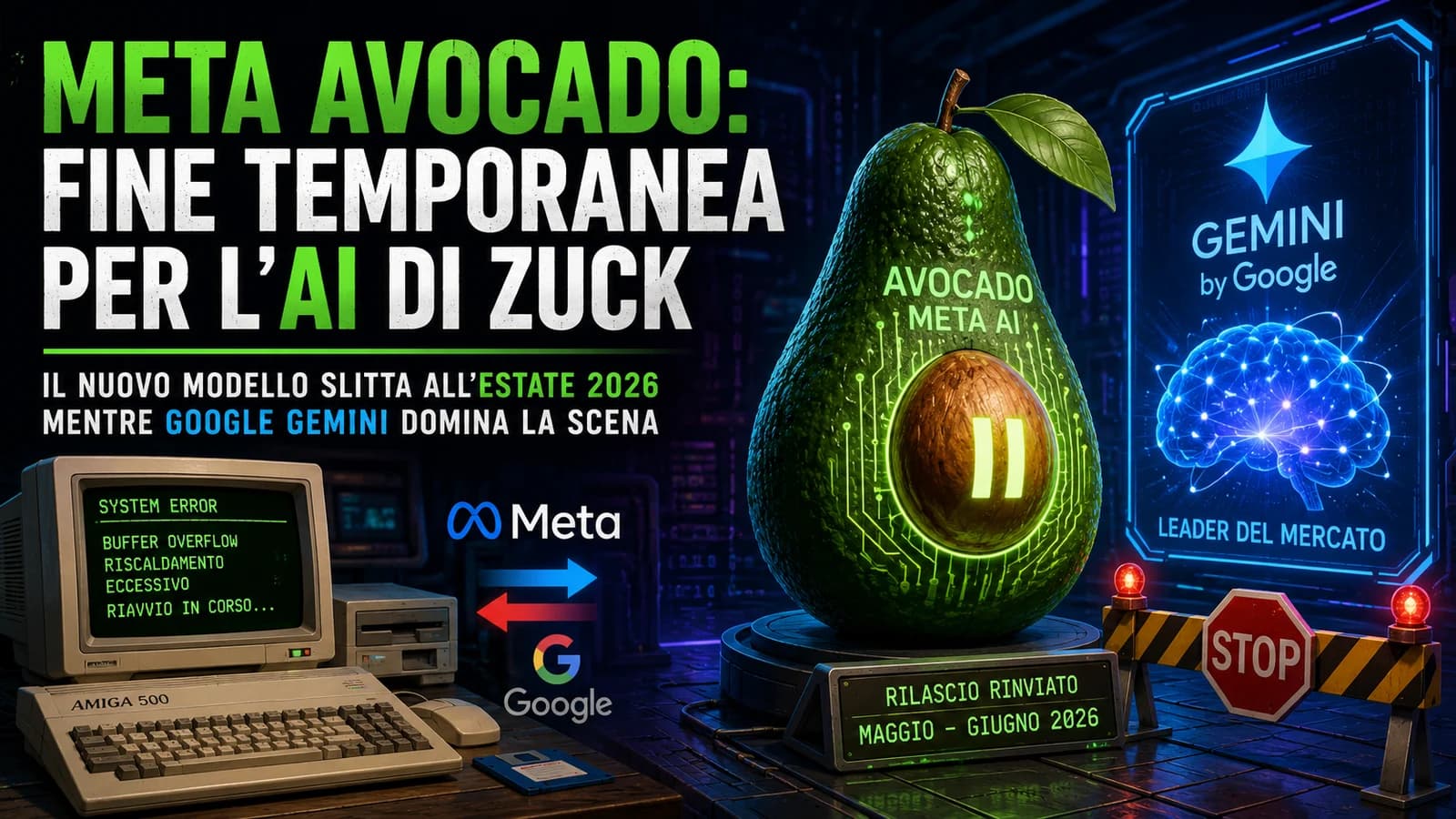 Il riassunto del Cronista del Bit: Meta ha stanziato tra i 115 e i 135 miliardi di dollari per potenziare i data center, ma Avocado non regge ancora il confronto con Google. La novità? Il passaggio da un modello "open" (stile Llama) a uno più controllato e chiuso per priorità di sicurezza. Il possibile uso di Gemini di Google è una mossa tattica senza precedenti per evitare l'oblio tecnologico mentre i tecnici sistemano il codice proprietario. Un vero "aggiornamento del firmware" in corsa! 💾⚙️
