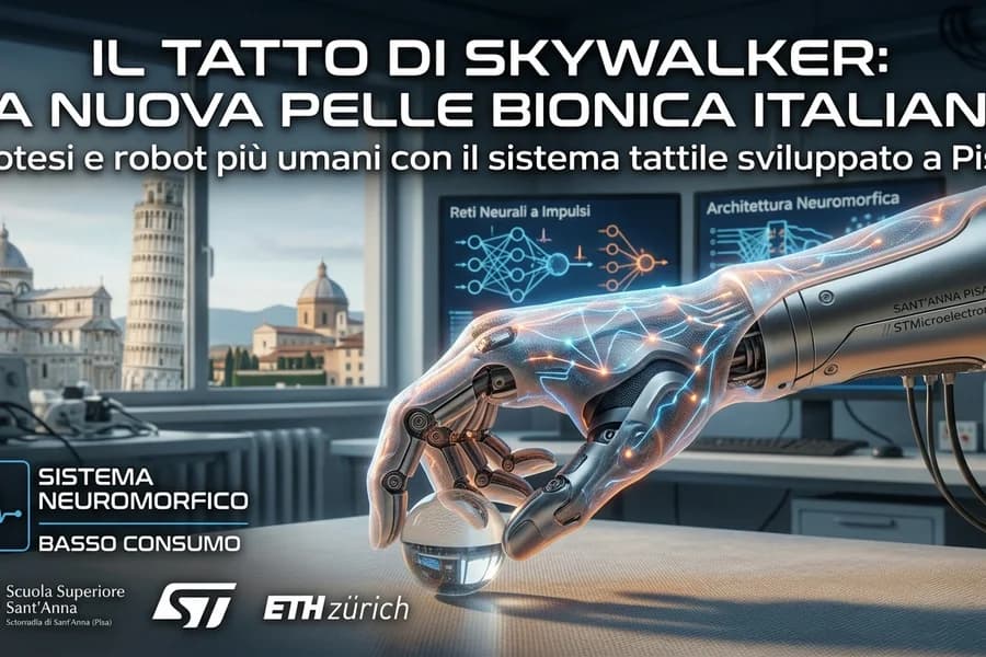 Il progetto, nato dalla collaborazione tra la Scuola Superiore Sant’Anna e STMicroelectronics, segna il passaggio dai sensori tradizionali a quelli "a impulsi". 1. Efficienza: Il sistema non processa dati costantemente, ma reagisce solo alle variazioni di stimolo (pressione, calore), proprio come i nostri nervi. 2. Precisione: Grazie a sensori ottici avanzati, i robot possono distinguere tra la fragilità di un uovo e la resistenza di un peso industriale. 3. Autonomia: L'intelligenza a bordo riduce il carico del processore centrale, rendendo queste soluzioni ideali per protesi leggere e indossabili a lunga durata.
