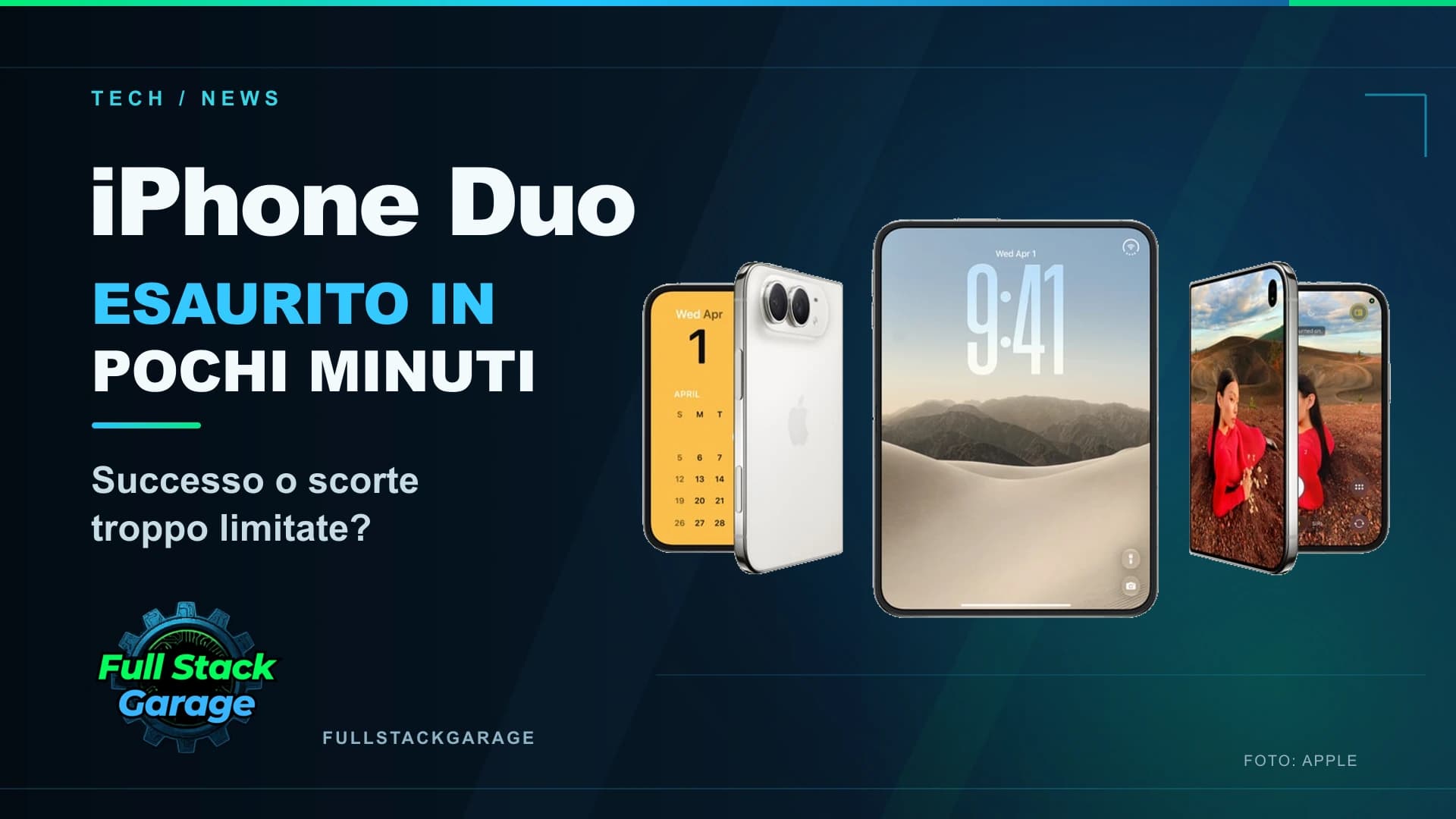 iPhone Duo esaurito in pochi minuti: successo o scorte troppo limitate?